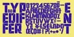 BD Schablone Font