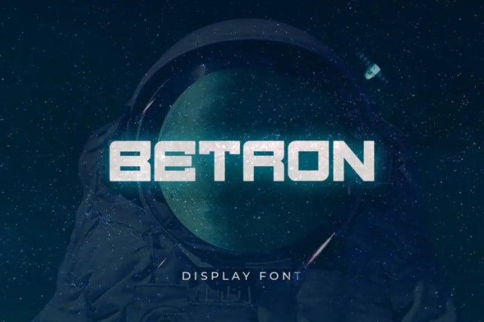 BETRON - DISPLAY FONT