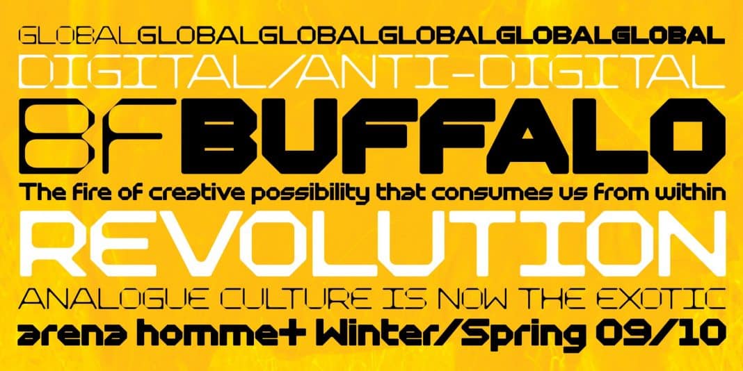 BF Buffalo Font