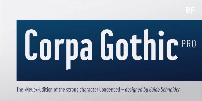 BF Corpa Gothic Pro Font