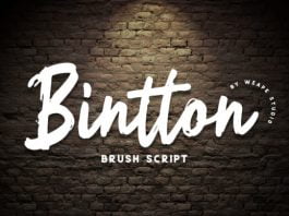 BIntton Font