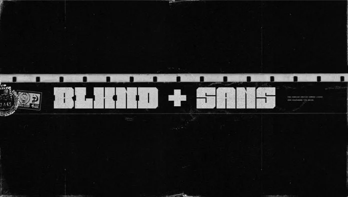 BLKND - free display font