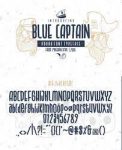 BLUE CAPTAIN ROUGH Font