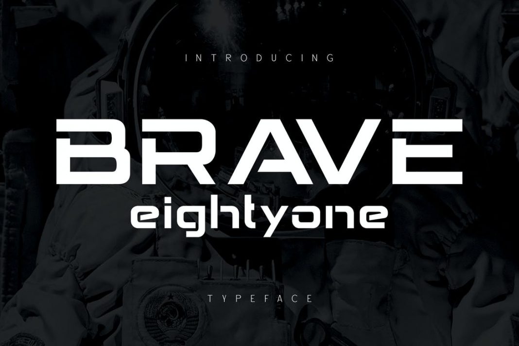 BRAVE Eightyone Font