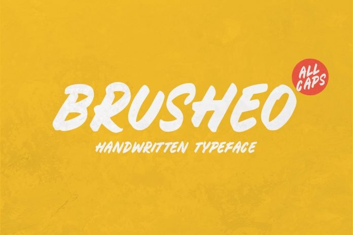 BRUSHEO Font