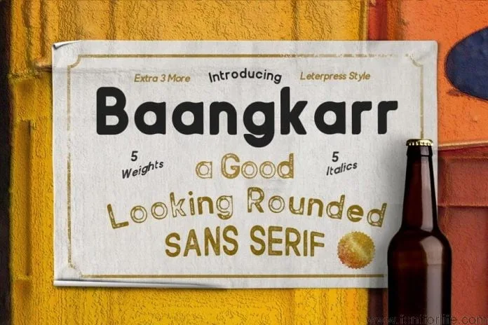 Baangkarr Font