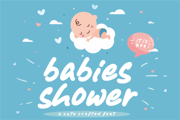 Babies Shower Font
