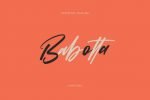 Babotta Font