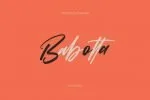 Babotta Font