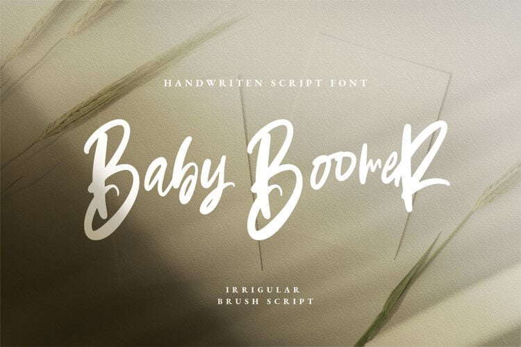 Baby Boomer Font