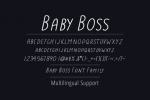 Baby Boss Font