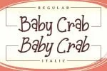 Baby Crab - Quirky Handwritten Script Font