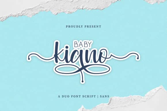 Baby Kiano Duo Font