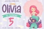 Baby Mermaid Display Font