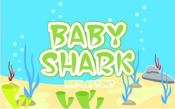 Baby Shark Font