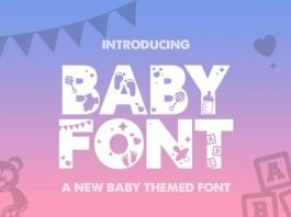 Baby Silhouette Font