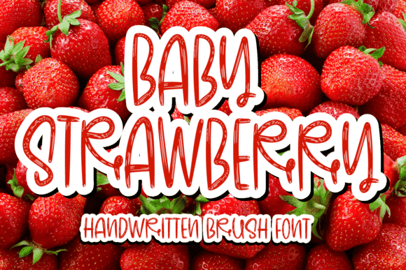 Baby Strawberry Font