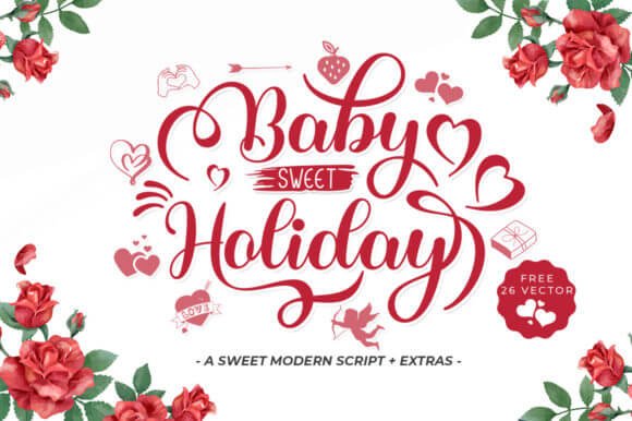 Baby Sweet Holliday Font