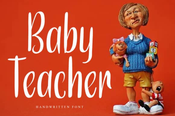 Baby Teacher Font