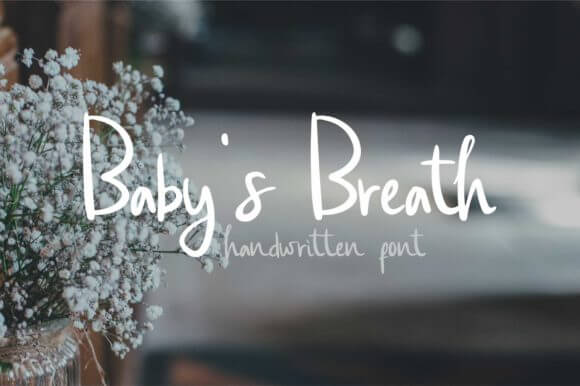 Baby’s Breath Font