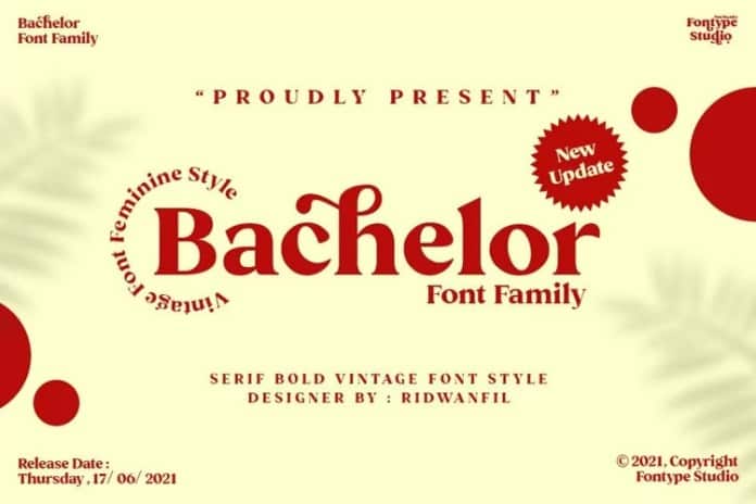Bachelor Font