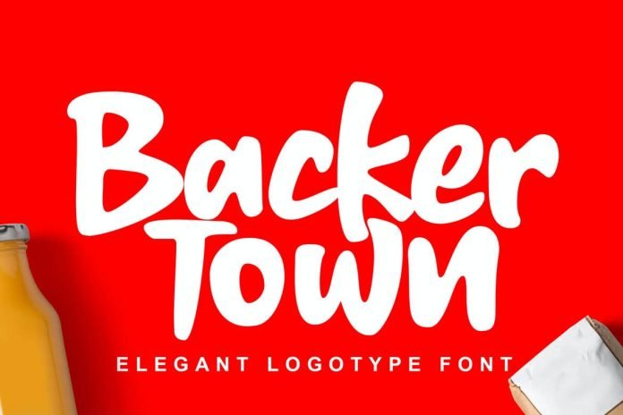 Backer Town Font