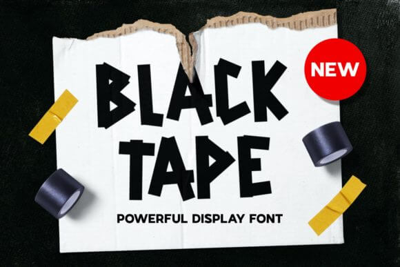 Backtape Font