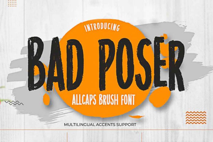 Bad Poser Font