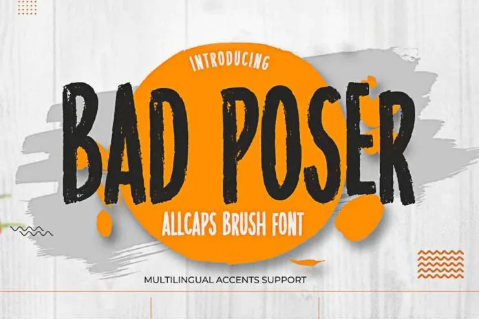 Bad Poser Font