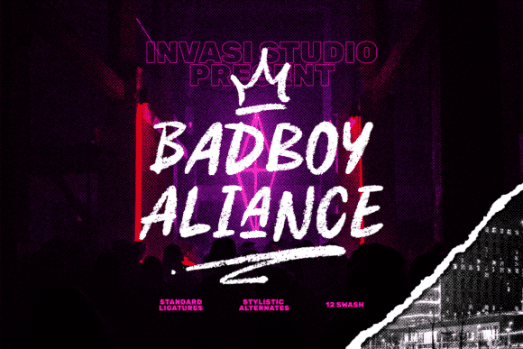 Badboy Aliance Font