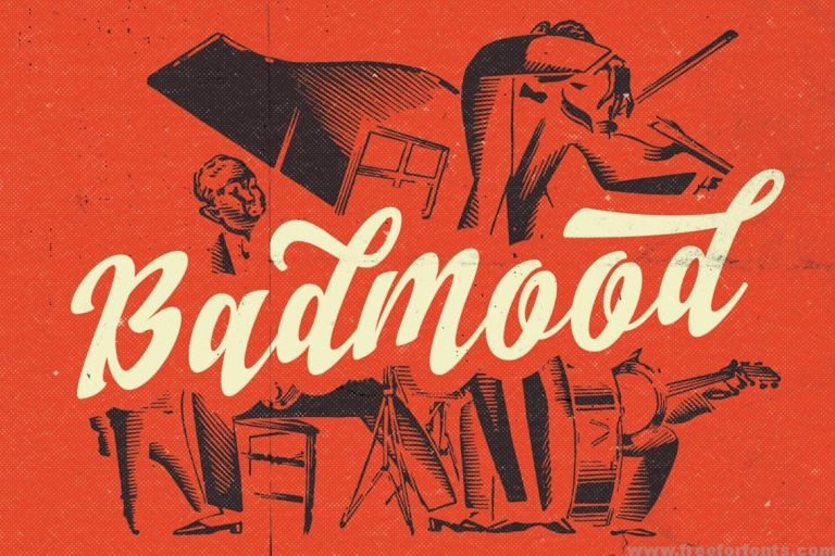 Badmood Font Free Download