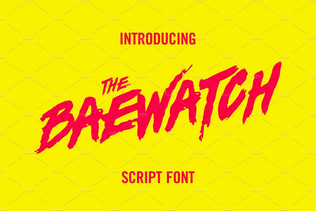 Baewatch Font