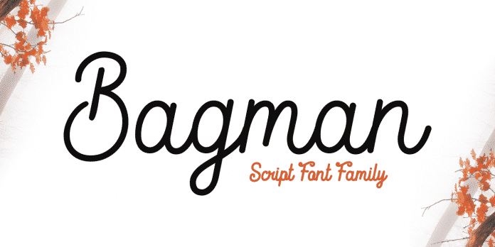 Bagman – Script Font Family