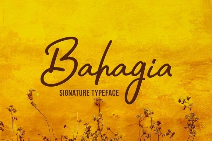 Bahagia Font