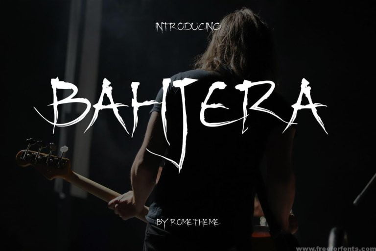 Bahjera Font Free Download