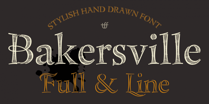 Bakersville Font Bakersville Font