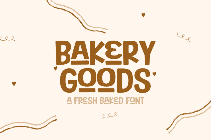 Bakery Goods Font