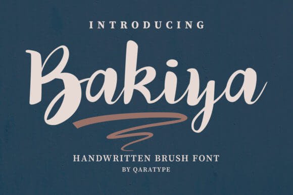 Bakiya Font