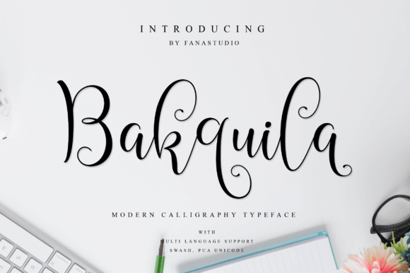Bakquila Font
