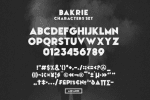 Bakrie Font