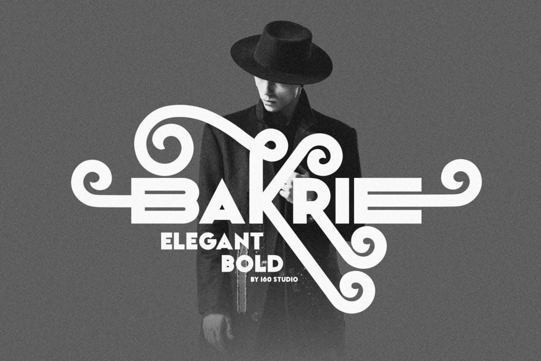 Bakrie - Stylish Bold Typeface Font