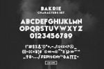 Bakrie - Stylish Bold Typeface Font