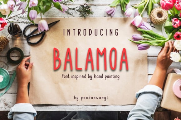 Balamoa Family Font