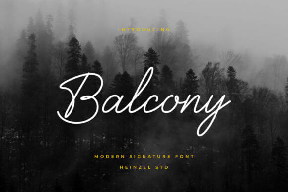 Balcony Font