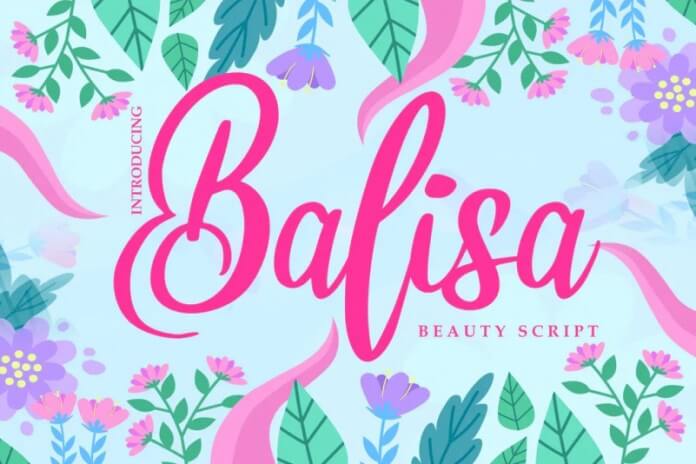 Balisa Beauty Script Font