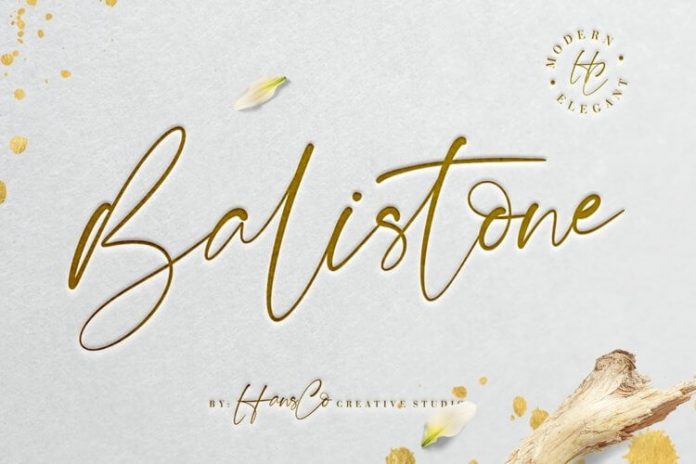 Balistone Font