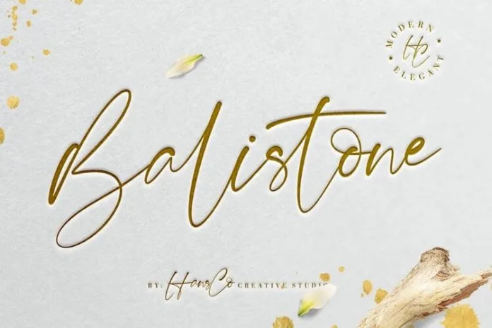 Balistone Font
