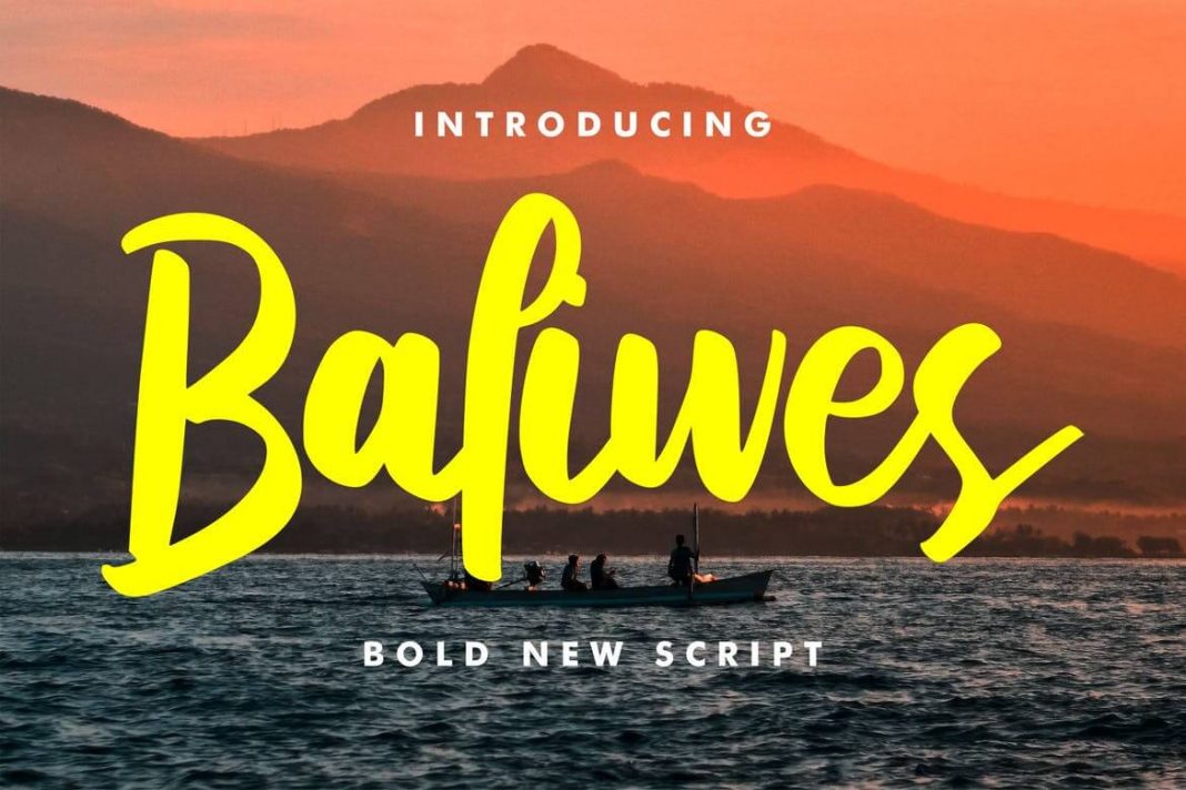 Baliwes Bold New Script Font