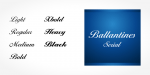 Ballantines Serial Font