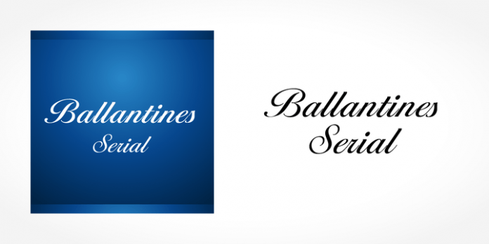 Ballantines Serial Font